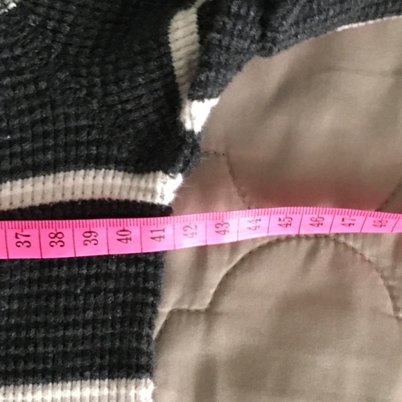 American Eagle Striped LIGHT Knit Tee Top … - Picture 4 of 5